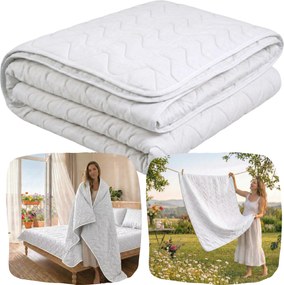 Nyári Paplan 200x220cm Könnyű Antiallergén Rugalmas Lengyel Termék