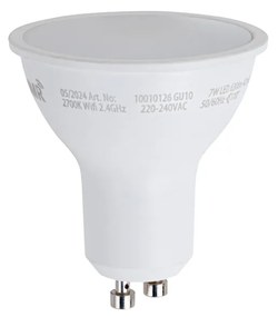 5 darabos Smart GU10 50 mm-es dimmelhető LED izzókészlet, opál, 7W, 630 lm, 2700K