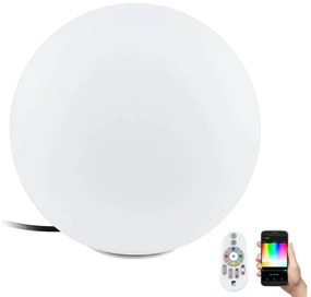 Eglo Eglo 55783-LED RGBW Kültéri lámpa MONTEROLO-C 1xE27/9W/230V IP65 átm. 30cm + távirányító EG55783