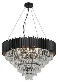 Brilagi - CARLOS kábeles csillár, 11× E14 foglalat, max. 40 W, 230 V, átmérő 80 cm