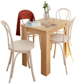 TARINIO étkezőasztal, sonoma tölgy