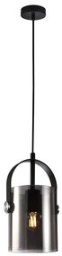 ITALUX PND-32453-1-BK-SG NAMESMA Egyágú Függesztett Lámpa Fém E27 IP20