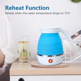 Aigostar utazó vízforraló 600 ml 1000W/230V