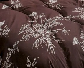 Pamut ágynemű Homa ODETA CHESTNUT 7 részes 140X200 cm