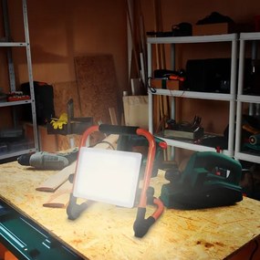 Solight WM-50W-FEQ - LED-reflektor állvánnyal LED/50W/230V 4000K IP65