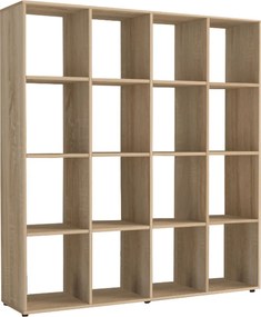 Könyvespolc, tölgy sonoma, SARAH