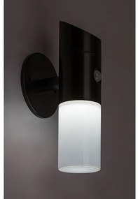 Rabalux 77030 - LUTTO LED 1W 3,7V IP44 fekete napelemes fali lámpa