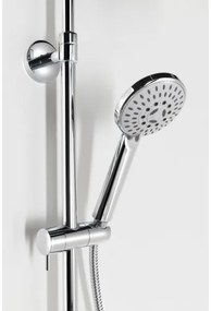 Aqualine - Zuhanyszett FARRAO csapteleppel, fényes króm