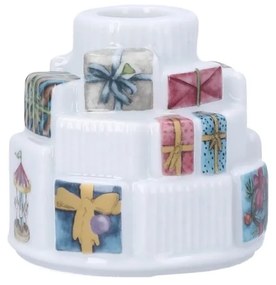 Kerámia gyertyatartó karácsonyi mintával Hammershøi Christmas Gifts – Kähler Design