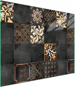 Üveg Vágódeszka 52x30 Mozaik Edzett Üveg