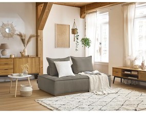 Szürkésbarna zsenília kanapé 175 cm Elisa – Bobochic Paris