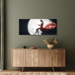 Kép - Nő a holdfényben (120x50 cm)