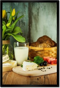 Poszterek keretben 40x60 Egészséges reggeli