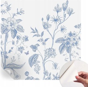 Fotótapéta Fali tapéta Hálószobába és Nappaliba Virágmintás 250x250 cm