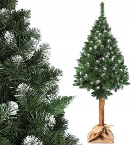 Karácsonyfa Műfenyő 220 cm Élő Gyémánt Fenyő Sűrű Stabil