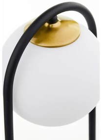 Jupiter 2044 - Asztali lámpa IGON 1xE14/40W/230V fekete