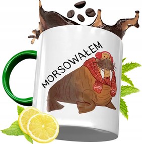 Zöld Vicces Bögre Születésnapi Ajándék fényképes nyomtatással