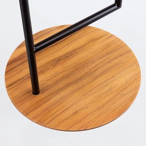 Quintiesse modern skandináv asztali lámpa dot faipari elsqn-dot-tl-teak