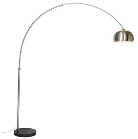 Acél ívlámpa fém búrával 33 cm állítható - XXL