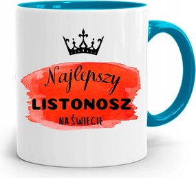 Kék Bögre Ajándék Postásnak Legjobb nyomott mintával