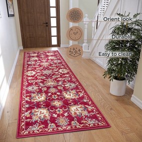 Piros futószőnyeg 80x240 cm Orient Caracci – Hanse Home