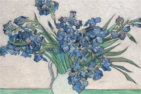 Kép - Vincent van Gogh, Irises, reprodukciók (90x60 cm)