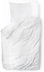 Fehér egyszemélyes muszlin ágyneműhuzat 140x200 cm Plain Muslin – Butter Kings