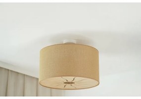 Brilagi - COUNTRY ROLLER mennyezeti lámpa 1xE27/15W/230V, 50 cm, bézs