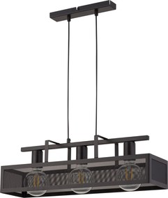 Sigma lighting loft függeszték albert fekete sig32173