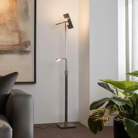 Eglo 33182 -LED Dimmelhető állólámpa SOLANO 1xLED/26W/230V+1xLED/3,2W króm