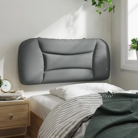 világosszürke szövet fejtámla párna 80 cm