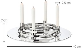 Adventi koszorú La Avia Ø 40 cm - EDZARD