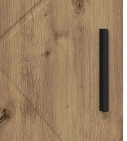 Fürdőszoba Székény kézműves tölgy 60 x 35 x 80 cm Faanyag