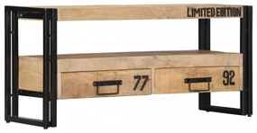 tömör mangófa TV-szekrény 100 x 30 x 45 cm
