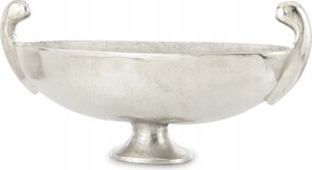 Dekorációs tál ezüst fém pálcika szilárd patera 153310