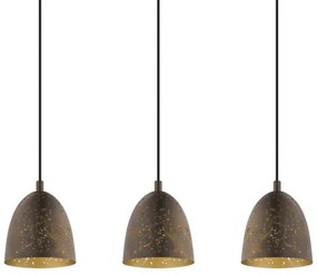 Eglo 49871 - Függeszték SAFI 3xE27/60W