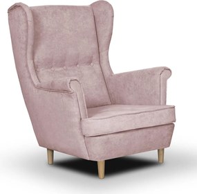 ELI Füles fotel Rózsaszín