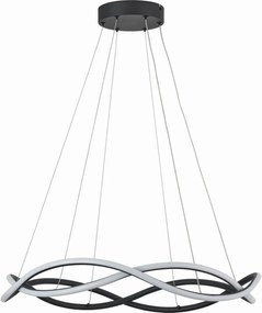 Függőlámpa Reality Amira led fekete gyönyörű modern