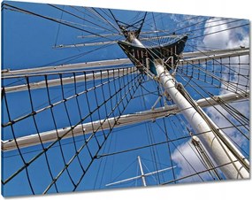 Vászonkép 100x70 Nagy árboc Vitorlázás