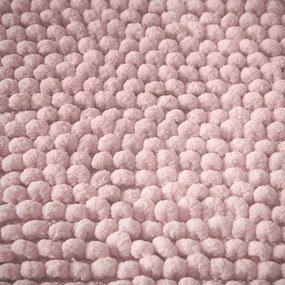 Rózsaszín fürdőszobai kilépő 50x80 cm Aspen Bobble – Bianca