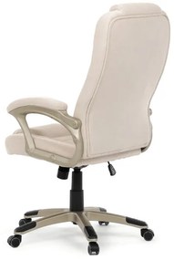 Bézs Szövet Irodai Főnöki Szék, Hinta Mechanikával. KA-C713 CRM2