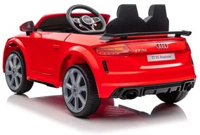 Elektromos autó Audi TT piros