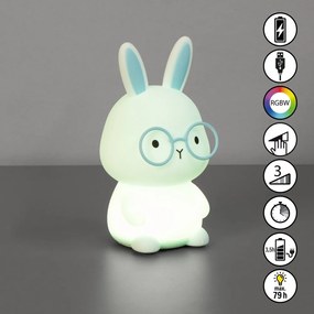 Világoskék gyerek éjjelilámpa Felix – Fischer &amp; Honsel