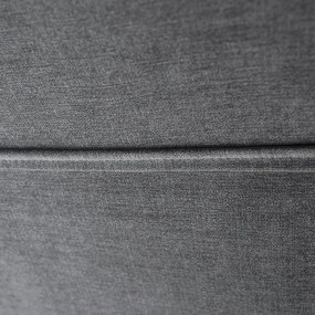 Kinyitható ülőgarnitúra, szürke szövet, balos, SANTIAGO