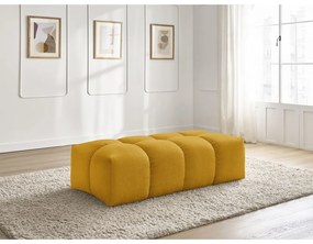 Mustársárga zsenília lábtartó Everest – Bobochic Paris