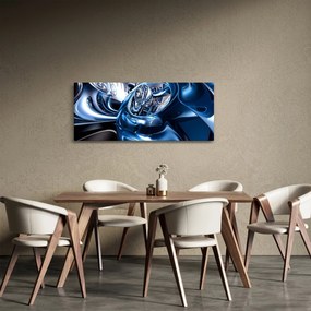Absztrakció kép - körök (120x50 cm)
