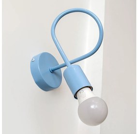 OXFORD fali lámpatest 1xE27/15W/230V kék