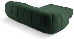 Zöld sarokkanapé (bal oldali) Diana – Micadoni