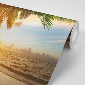 Fototapeta napkelte a karibi tengerparton