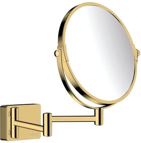 Hansgrohe AddStoris kozmetikai tükör 24.6x24.6 cm kerek arany 41791990
